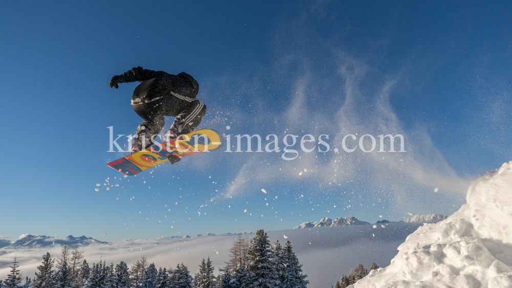 Freestyle-Skiing, Snowboarding / Patscherkofel, Tirol, Austria by kristen-images.com