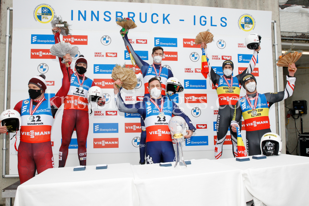 Eberspächer Rennrodel-Weltcup 2020/21 Innsbruck-Igls by kristen-images.com