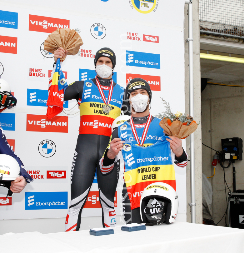 Eberspächer Rennrodel-Weltcup 2020/21 Innsbruck-Igls by kristen-images.com