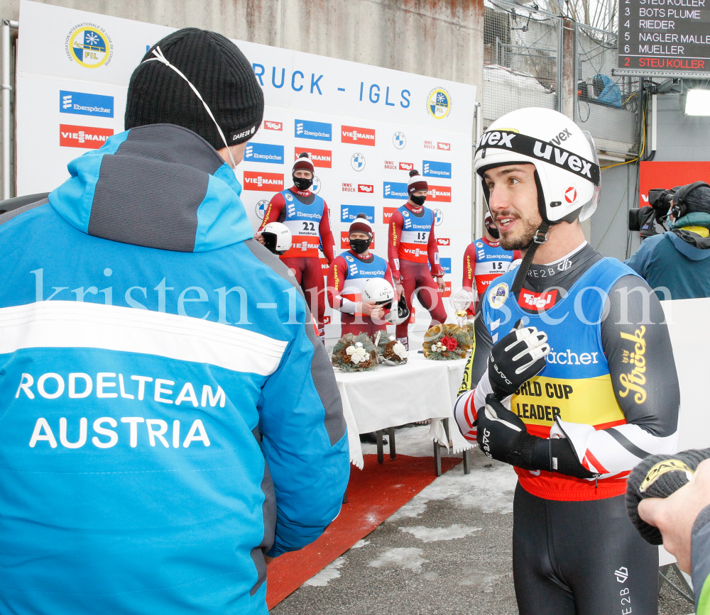 Eberspächer Rennrodel-Weltcup 2020/21 Innsbruck-Igls by kristen-images.com