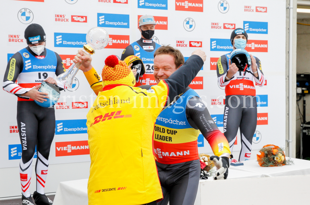 Eberspächer Rennrodel-Weltcup 2020/21 Innsbruck-Igls by kristen-images.com