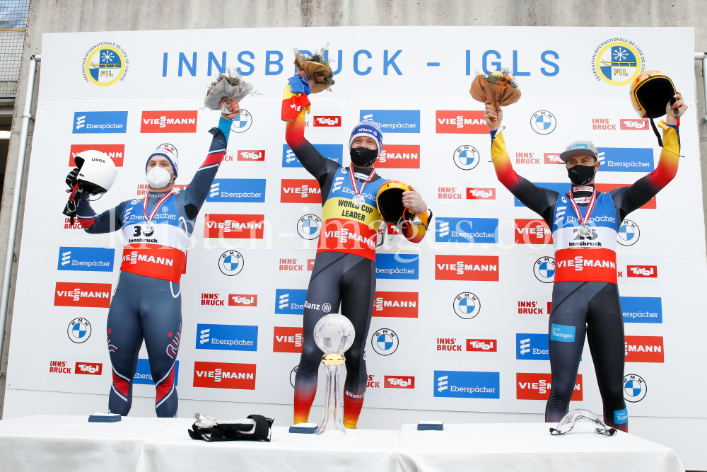 Eberspächer Rennrodel-Weltcup 2020/21 Innsbruck-Igls by kristen-images.com