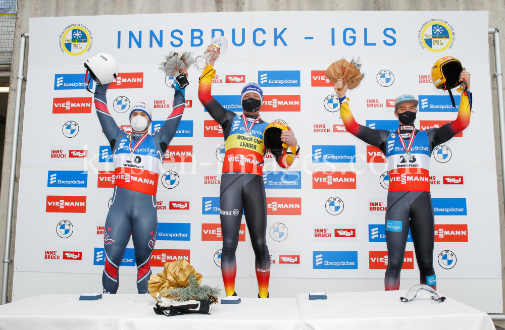 Eberspächer Rennrodel-Weltcup 2020/21 Innsbruck-Igls by kristen-images.com