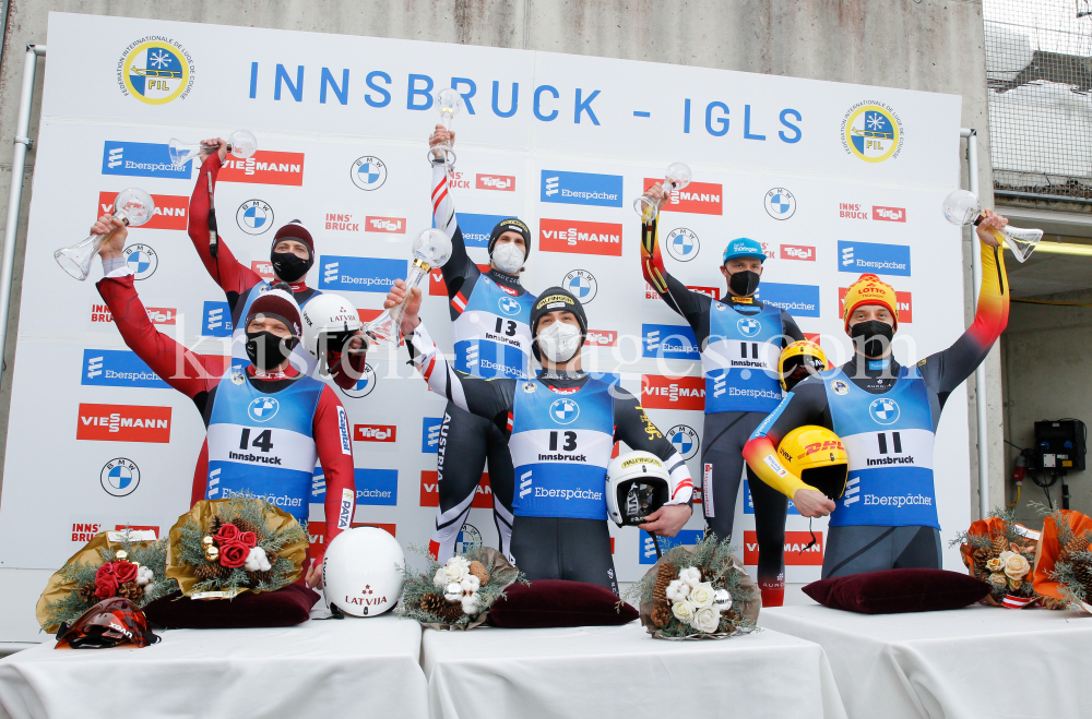 Eberspächer Rennrodel-Weltcup 2020/21 Innsbruck-Igls by kristen-images.com