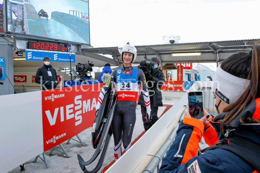 Eberspächer Rennrodel-Weltcup 2020/21 Innsbruck-Igls by kristen-images.com