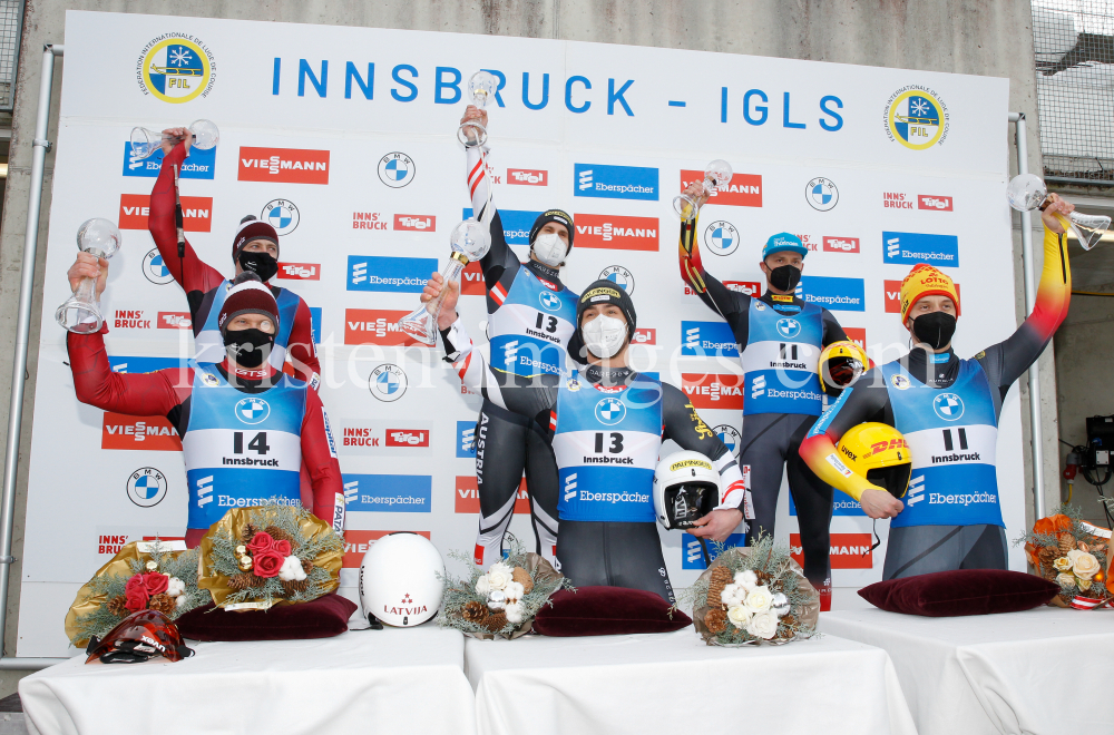 Eberspächer Rennrodel-Weltcup 2020/21 Innsbruck-Igls by kristen-images.com