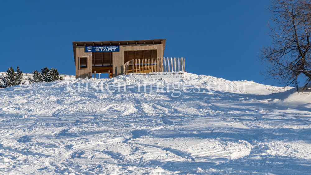 Filmkulisse Starthaus für den Kinofilm: Klammer / Patscherkofel, Tirol, Austria by kristen-images.com