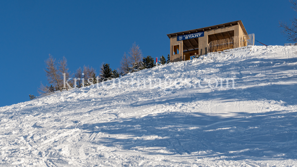 Filmkulisse Starthaus für den Kinofilm: Klammer / Patscherkofel, Tirol, Austria by kristen-images.com