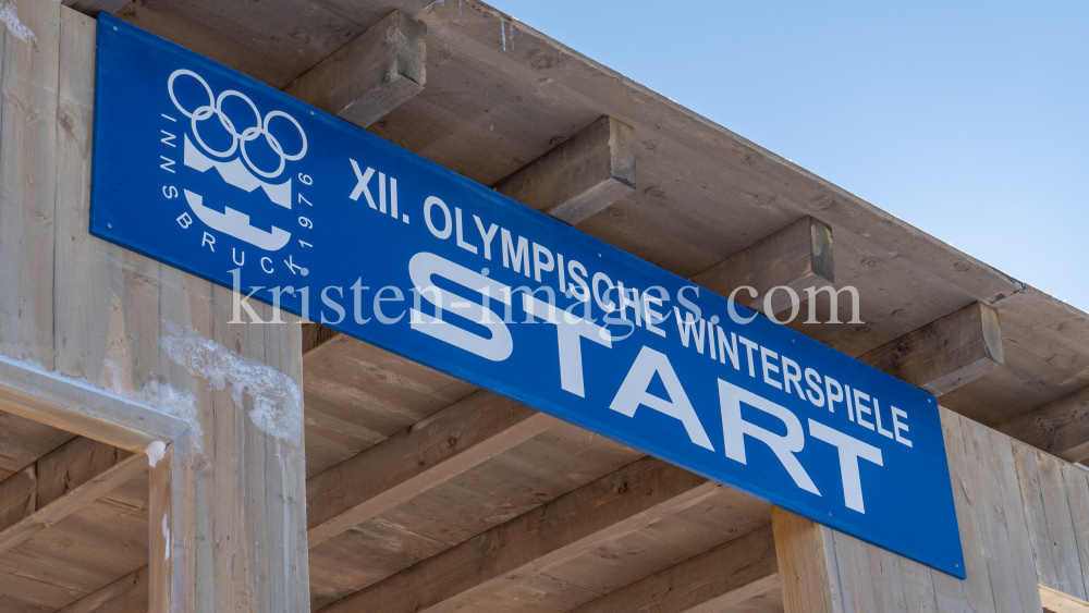 Filmkulisse Starthaus für den Kinofilm: Klammer / Patscherkofel, Tirol, Austria by kristen-images.com