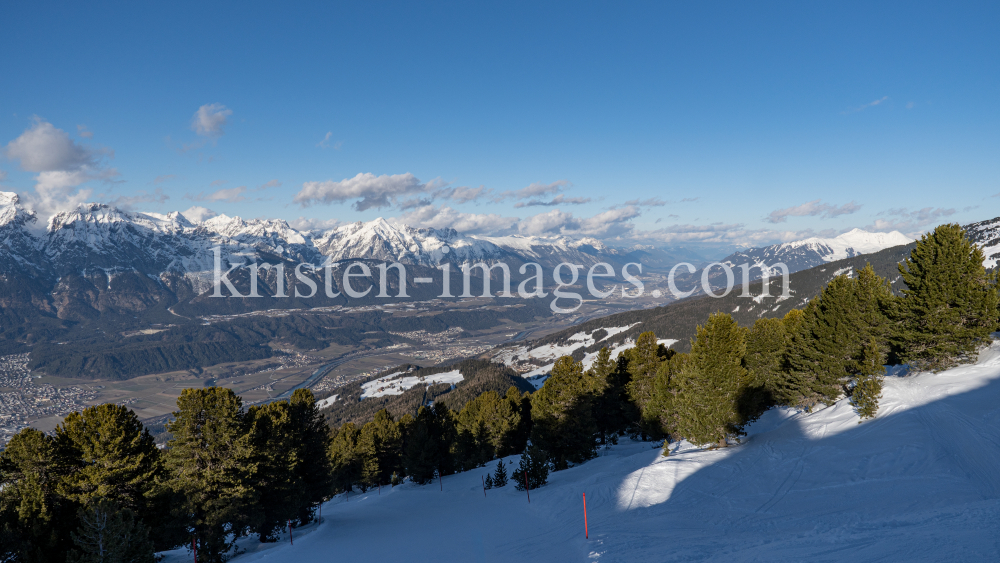 Blick vom Glungezer in das Inntal und zur Nordkette, Tirol, Austria by kristen-images.com