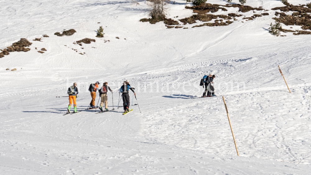 Skitourengeher / Patscherkofel, Tirol, Austria by kristen-images.com