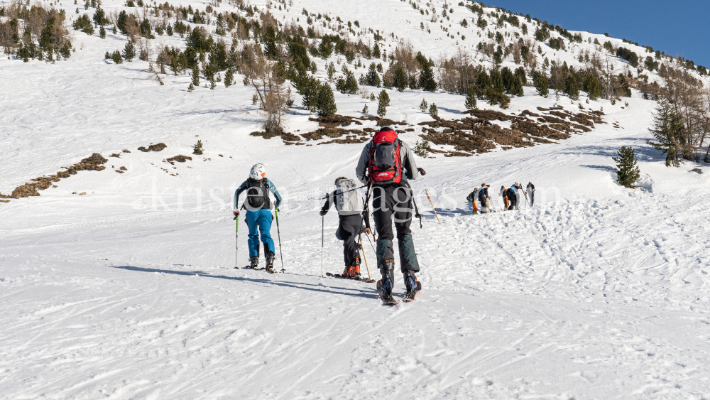 Skitourengeher / Patscherkofel, Tirol, Austria by kristen-images.com