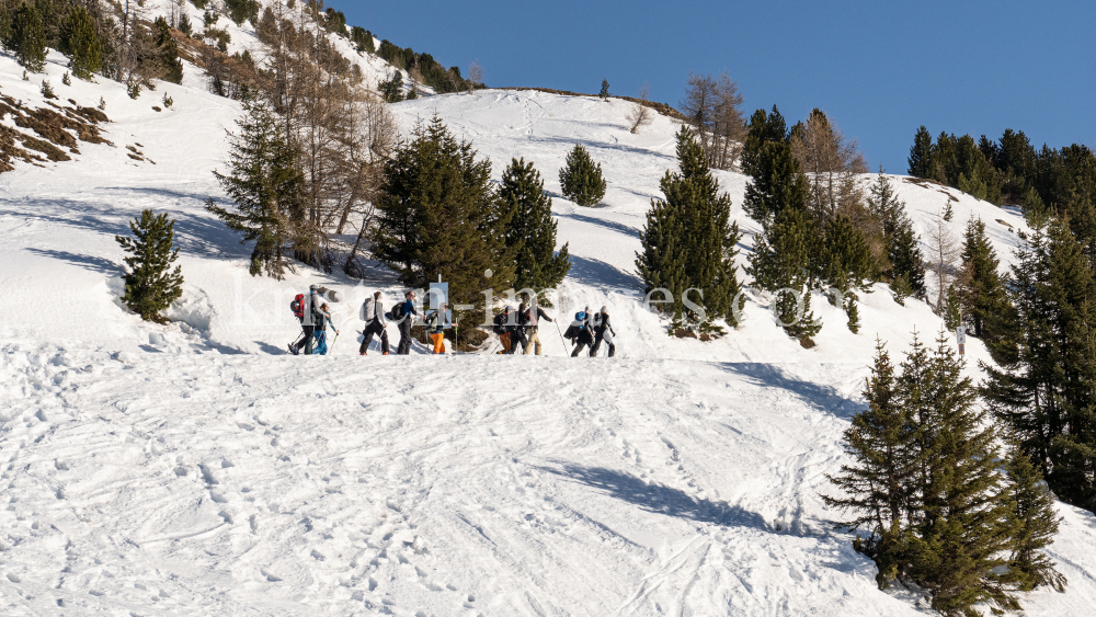 Skitourengeher / Patscherkofel, Tirol, Austria by kristen-images.com