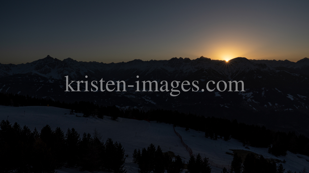 Sonnenuntergang am Patscherkofel, Tirol, Austria by kristen-images.com