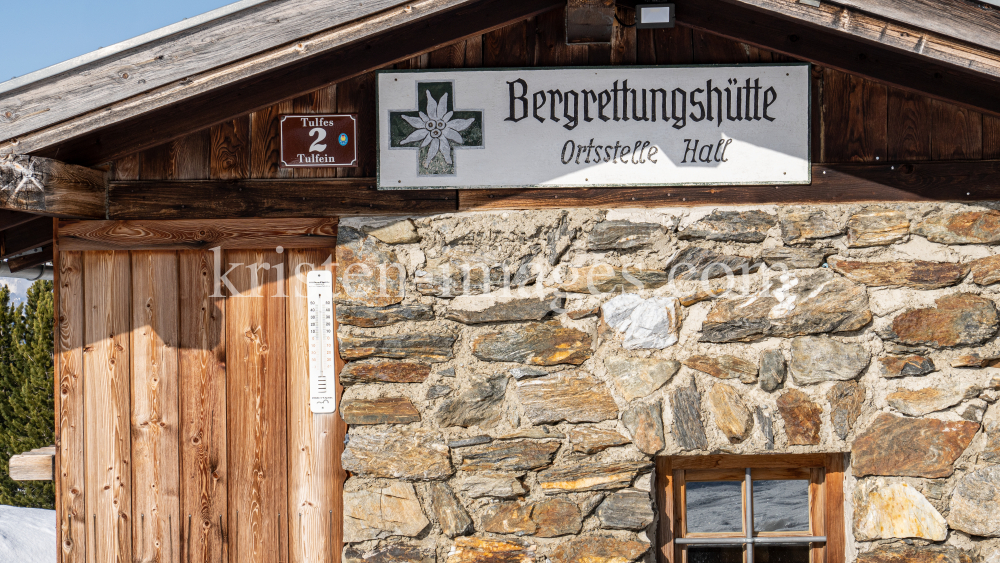 Bergrettungshütte der Ortsstelle Hall / Glungezer, Tirol, Austria by kristen-images.com
