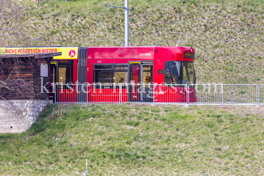 IVB Strassenbahnlinie 6 / Lans, Tirol, Österreich by kristen-images.com