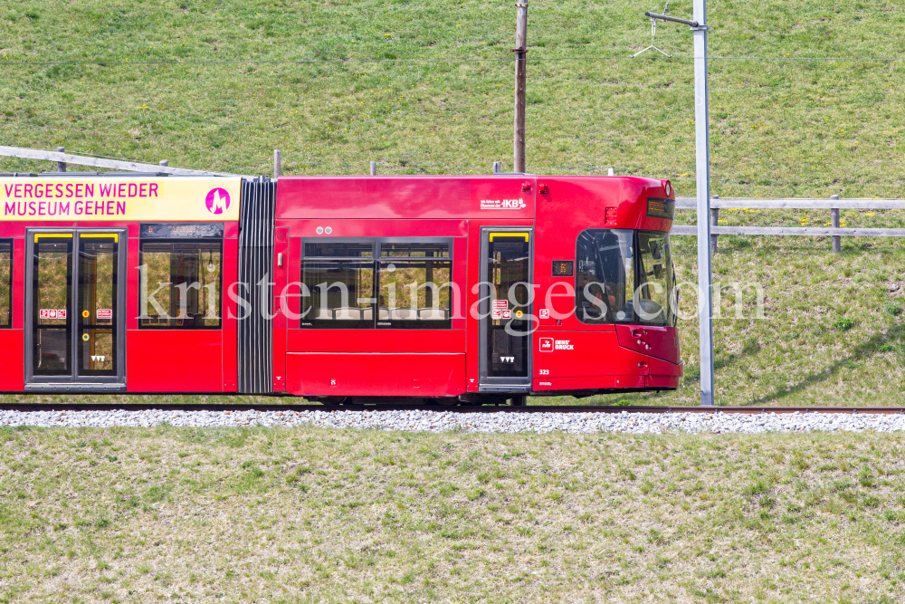 IVB Strassenbahnlinie 6 / Lans, Tirol, Österreich by kristen-images.com