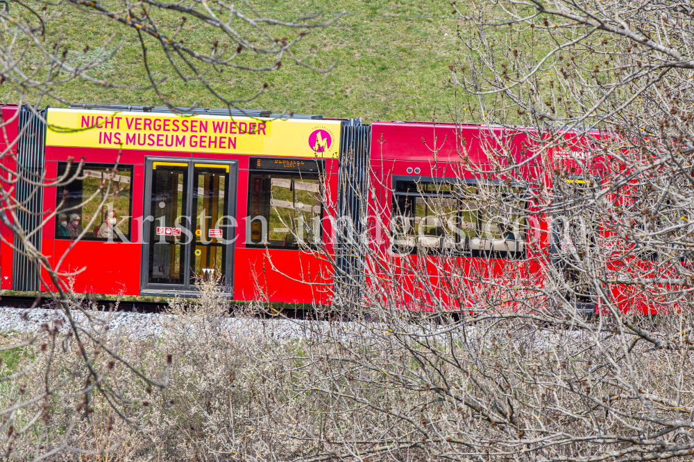 IVB Strassenbahnlinie 6 / Lans, Tirol, Österreich by kristen-images.com