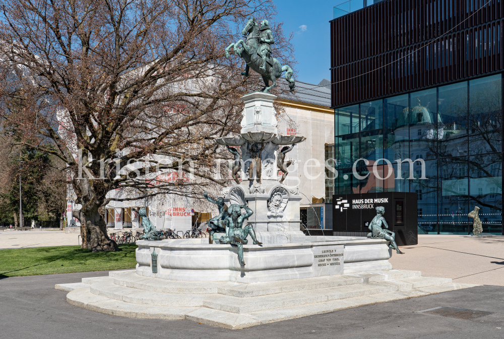 Leopoldsbrunnen, Innsbruck, Tirol, Austria by kristen-images.com