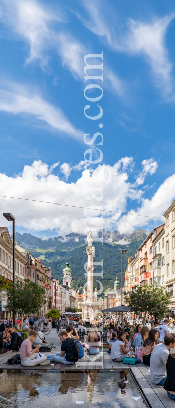 Maria-Theresien-Straße, Innsbruck, Tirol, Österreich by kristen-images.com