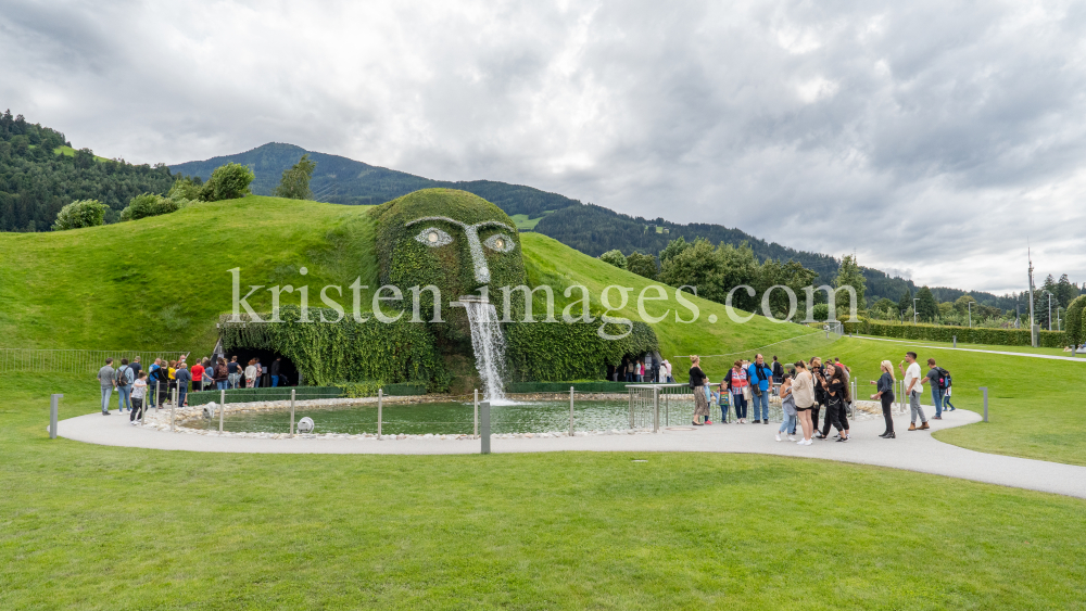 Riese der Swarovski Kristallwelten, Wattens, Tirol, Österreich by kristen-images.com