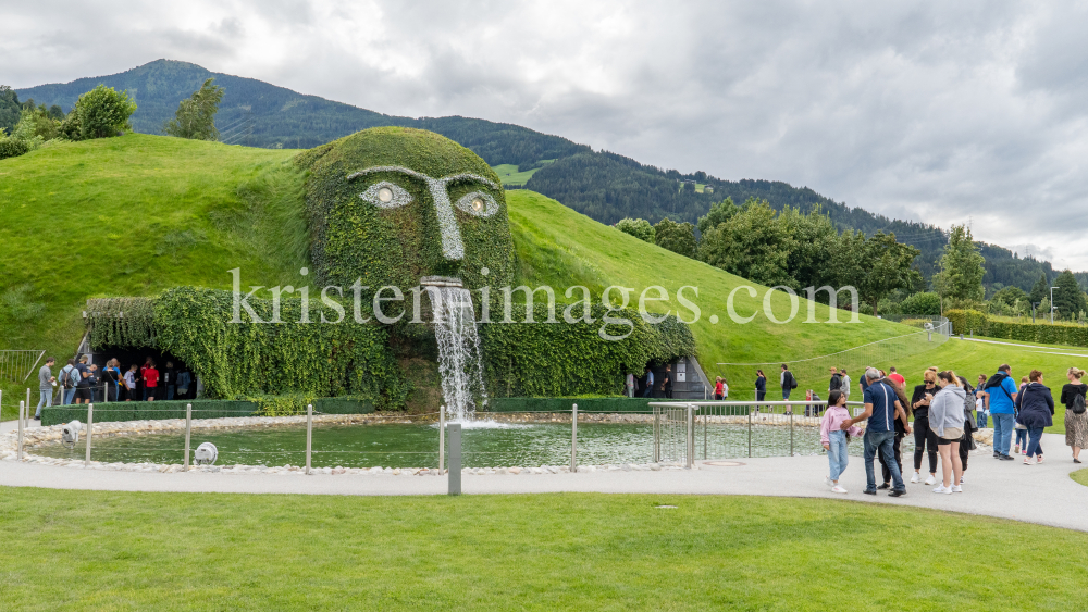 Riese der Swarovski Kristallwelten, Wattens, Tirol, Österreich by kristen-images.com