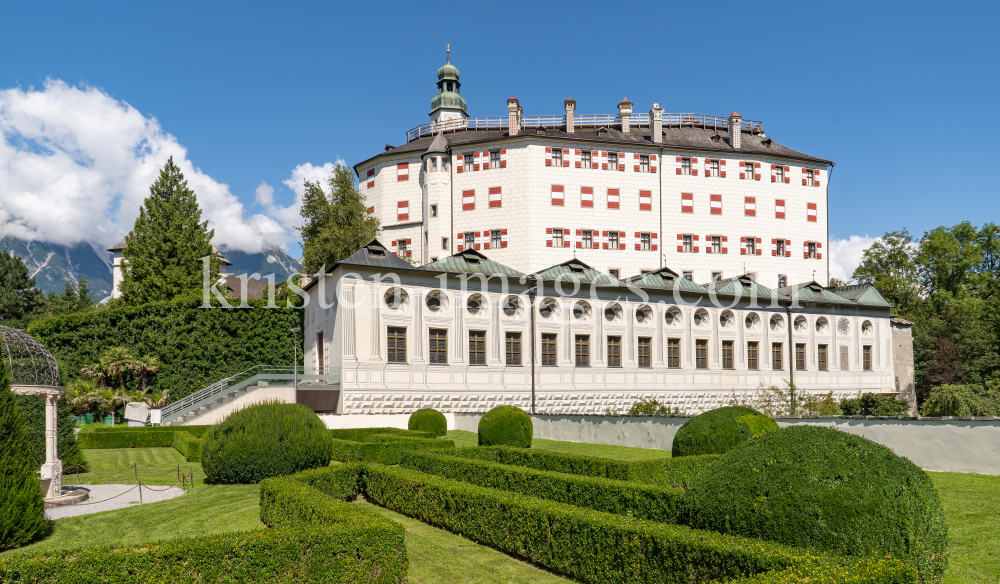 Schloss Ambras, Innsbruck, Tirol, Österreich by kristen-images.com