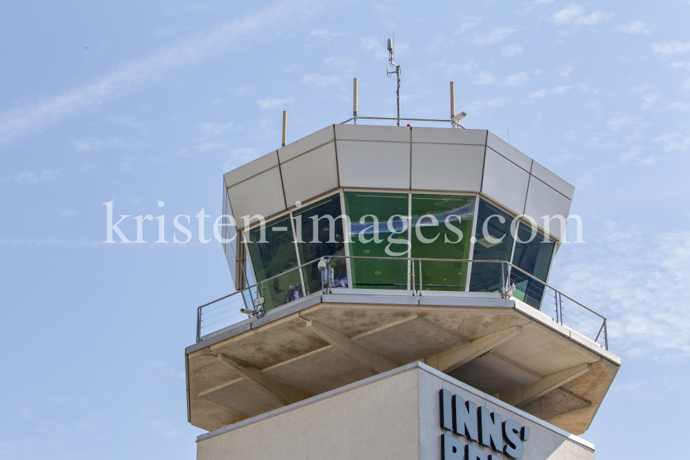 Flughafen Tower Innsbruck, Tirol, Österreich by kristen-images.com