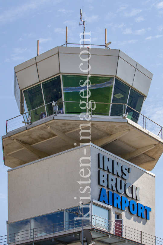 Flughafen Tower Innsbruck, Tirol, Österreich by kristen-images.com