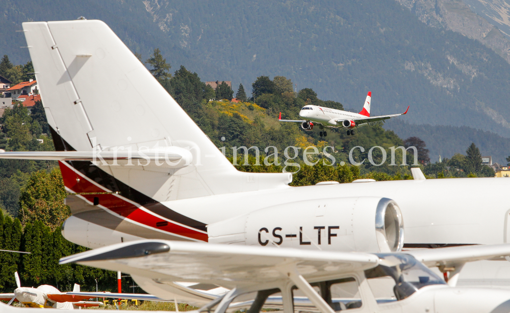 Austrian Airlines / Flughafen Innsbruck, Tirol, Österreich by kristen-images.com