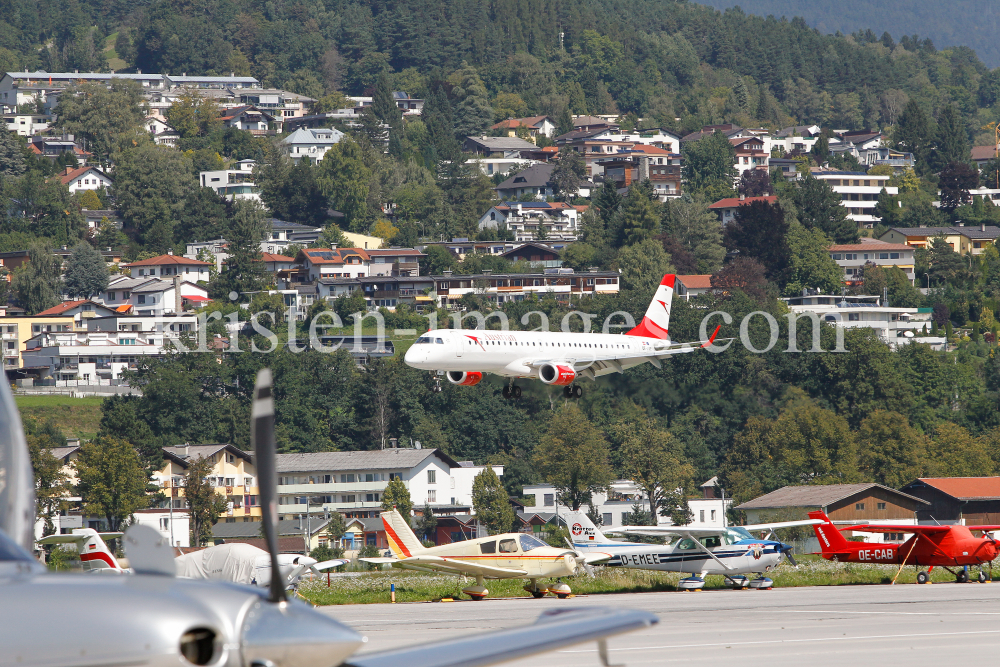 Austrian Airlines / Flughafen Innsbruck, Tirol, Österreich by kristen-images.com