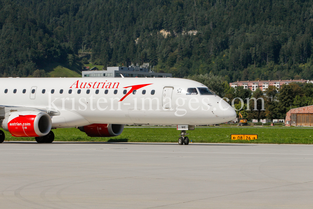 Austrian Airlines / Flughafen Innsbruck, Tirol, Österreich by kristen-images.com