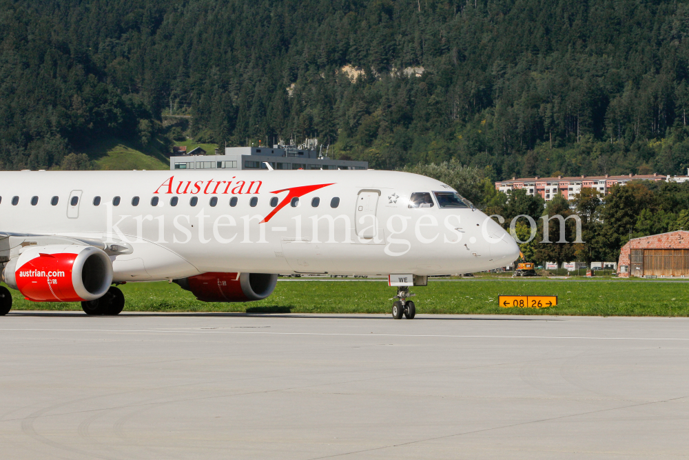Austrian Airlines / Flughafen Innsbruck, Tirol, Österreich by kristen-images.com