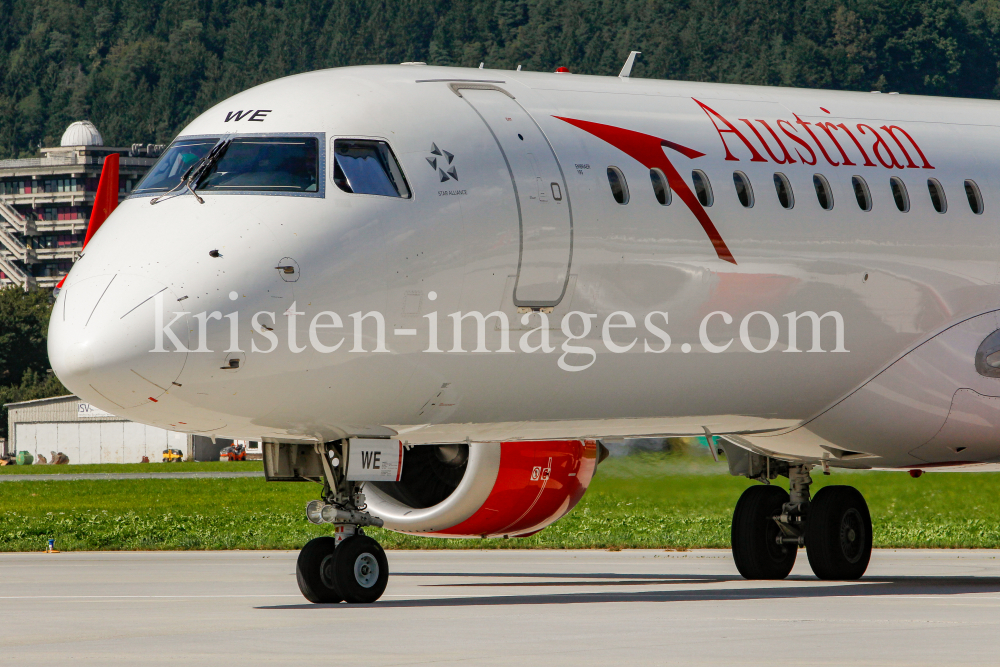 Austrian Airlines / Flughafen Innsbruck, Tirol, Österreich by kristen-images.com