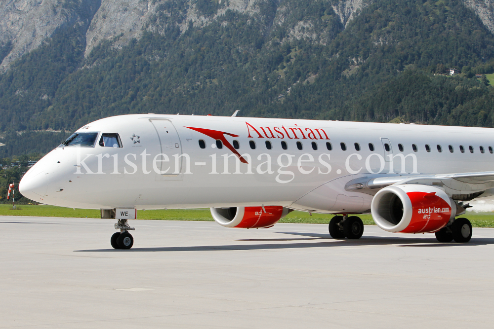 Austrian Airlines / Flughafen Innsbruck, Tirol, Österreich by kristen-images.com