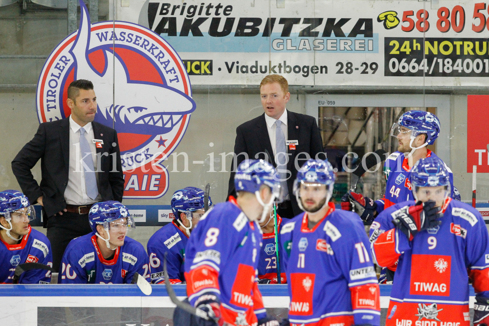 HC TWK Innsbruck-Die Haie - iClinic Bratislava Capitals / Österreich by kristen-images.com