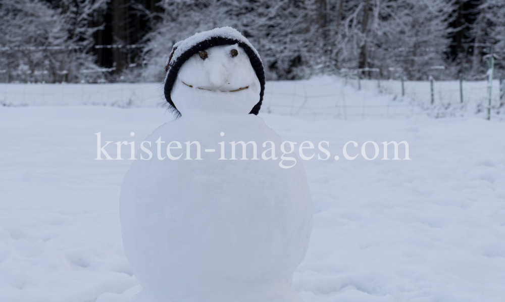 Schneemann / Igls, Innsbruck, Tirol, Österreich by kristen-images.com