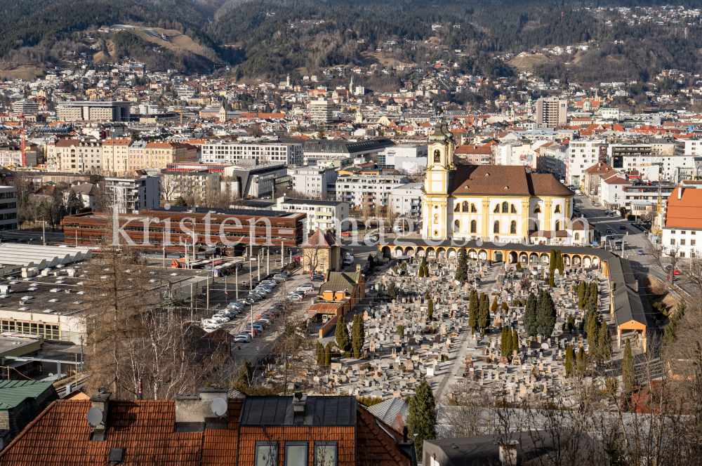 Wiltener Basilika, Innsbruck, Tirol, Österreich by kristen-images.com