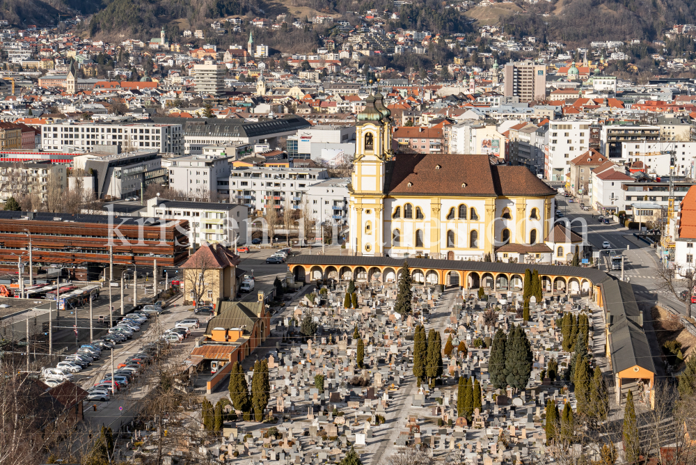 Wiltener Basilika, Innsbruck, Tirol, Österreich by kristen-images.com
