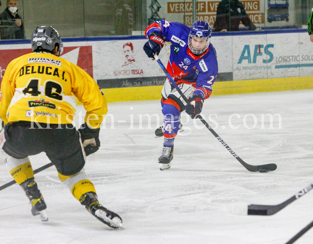 HC TWK Innsbruck-Die Haie - HC Pustertal Wölfe by kristen-images.com