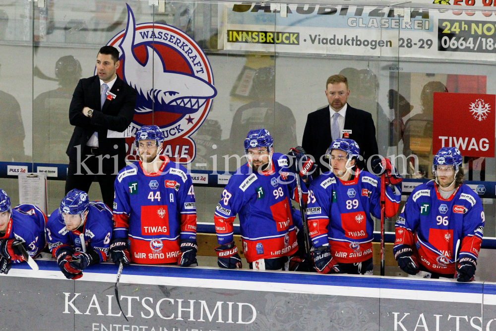 HC TWK Innsbruck-Die Haie - HC Pustertal Wölfe by kristen-images.com