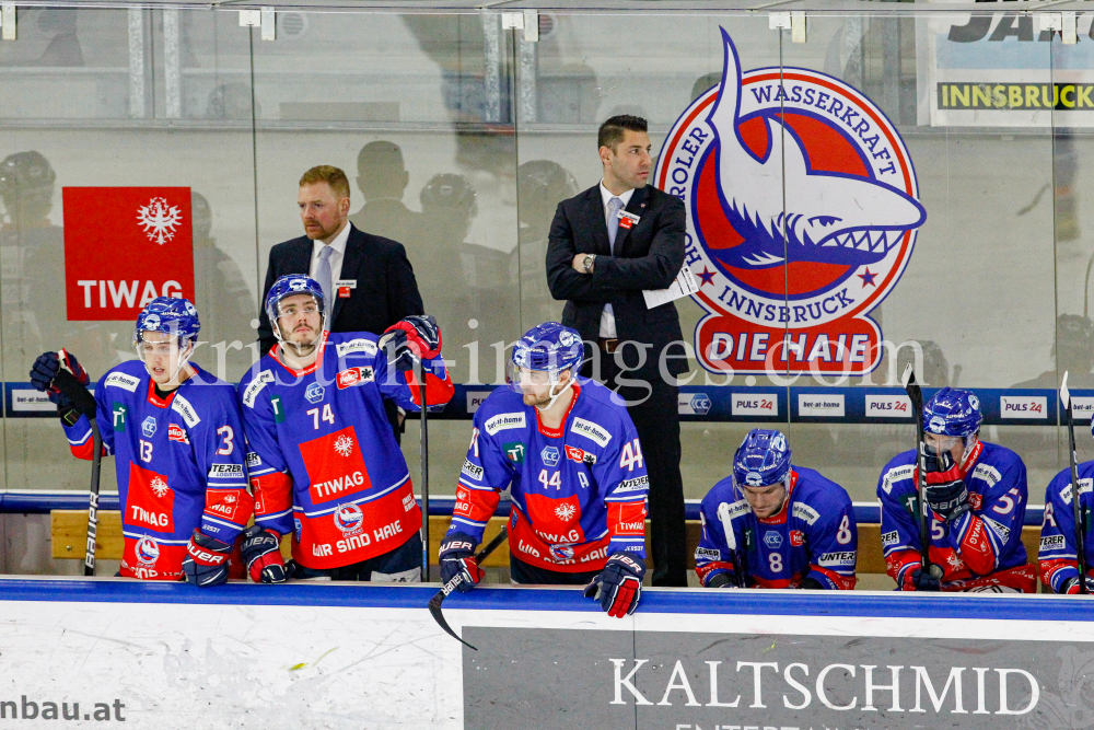 HC TWK Innsbruck-Die Haie - HC Pustertal Wölfe by kristen-images.com