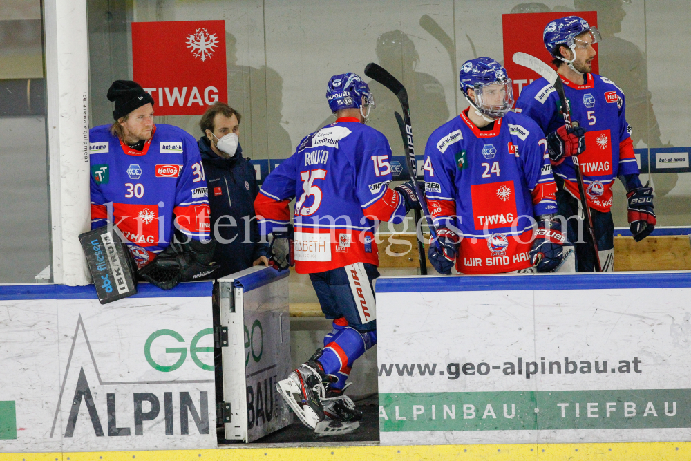 HC TWK Innsbruck-Die Haie - HC Pustertal Wölfe by kristen-images.com