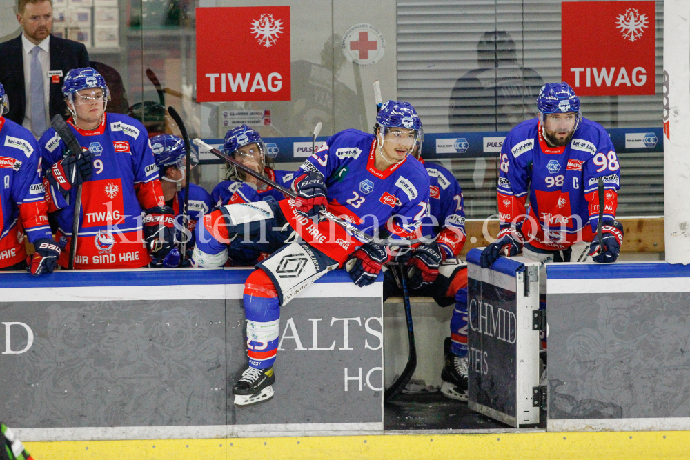 HC TWK Innsbruck-Die Haie - HC Pustertal Wölfe by kristen-images.com