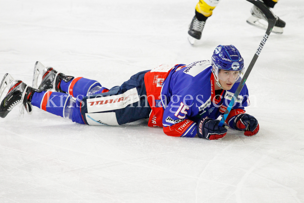 HC TWK Innsbruck-Die Haie - HC Pustertal Wölfe by kristen-images.com