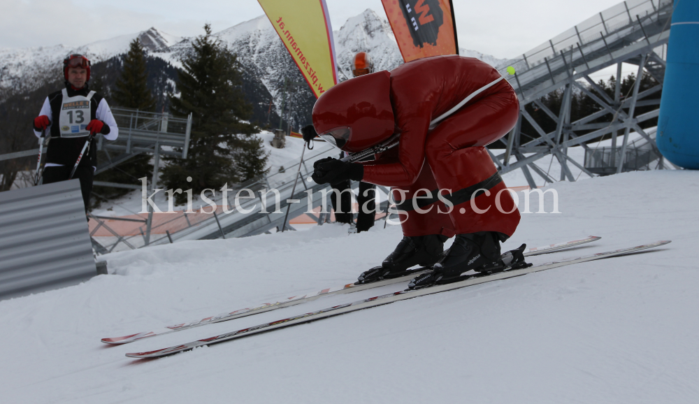 Speedskifahrer / Seefeld, Tirol Österreich by kristen-images.com