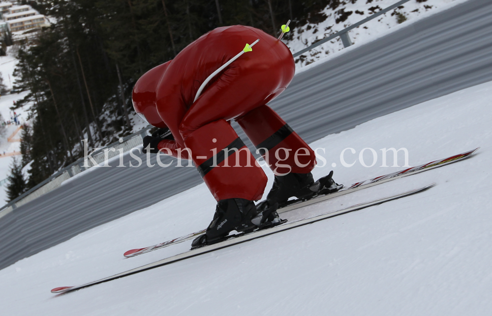 Speedskifahrer / Seefeld, Tirol Österreich by kristen-images.com