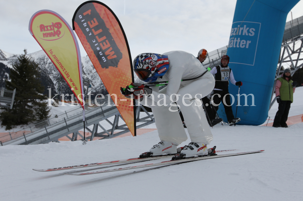 Speedskifahrer / Seefeld, Tirol Österreich by kristen-images.com