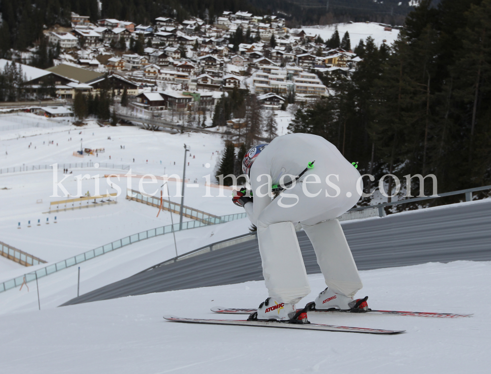 Speedskifahrer / Seefeld, Tirol Österreich by kristen-images.com