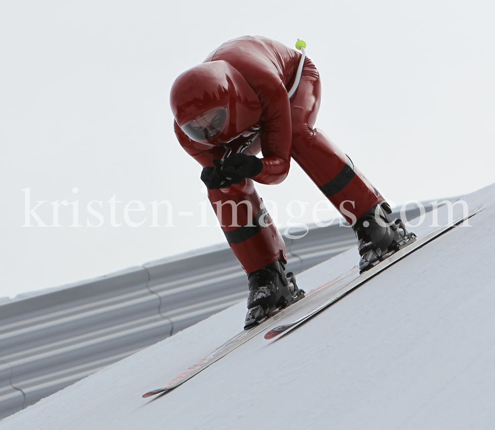 Speedskifahrer / Seefeld, Tirol Österreich by kristen-images.com